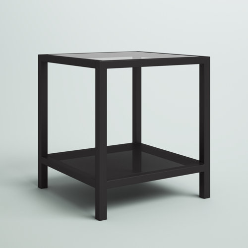Zipcode Design™ Longmeadow 22'' Tall Glass End Table & Reviews Wayfair